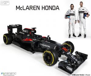 пазл McLaren Honda 2016